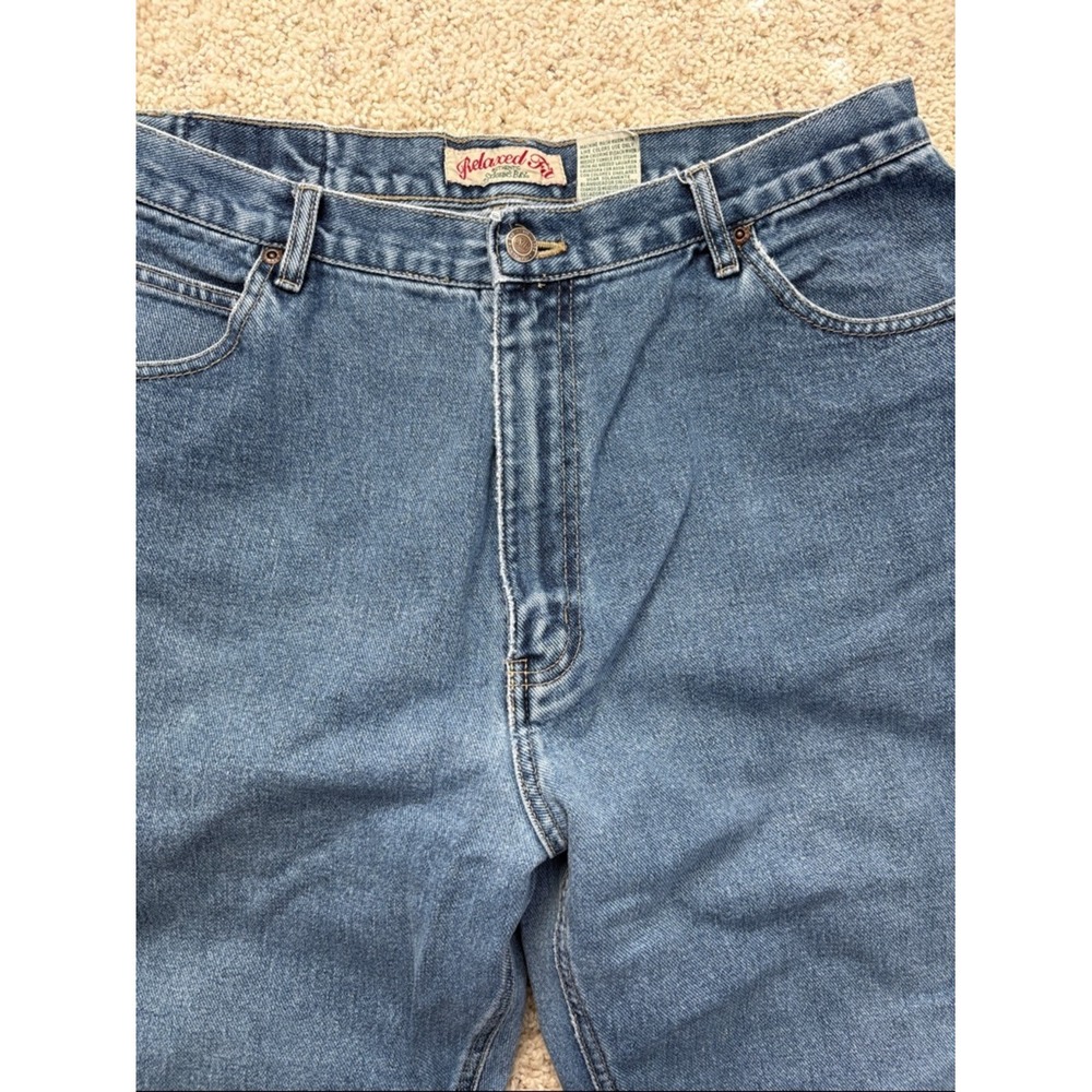 St. John's Bay Relaxed Fit Jeans 16 Blue Vintage High Rise Denim Medium Wash - Picture 5 of 6